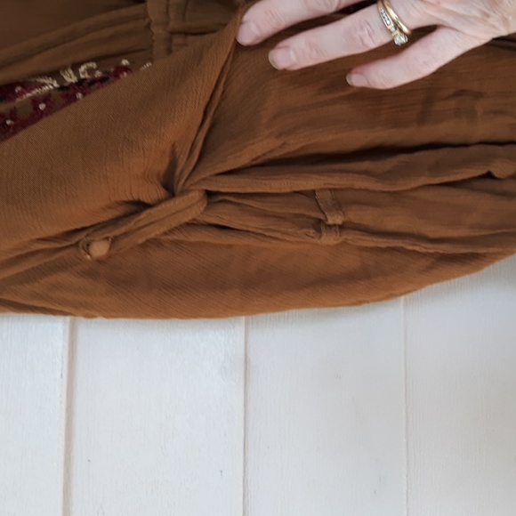 EUC Free People embroidered top size xs boho - Picture 4 of 6